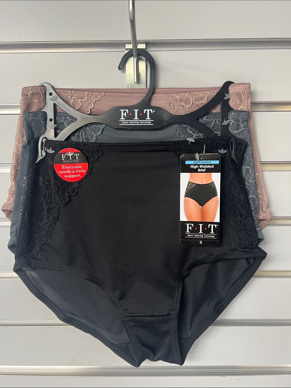 Women's High-Waist Shaping Brief - Black
